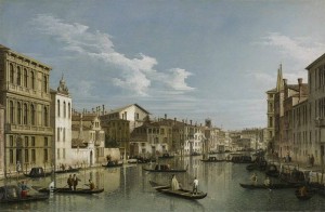 Canaletto, The Grand Canal in Venice from Palazzo Flangini to Campo San Marcuola, c. 1740